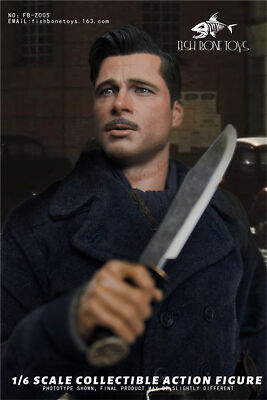 FISH BONETOYS FB-Z005 1/6 Inglourious Basterds Brad Pitt Action Figure