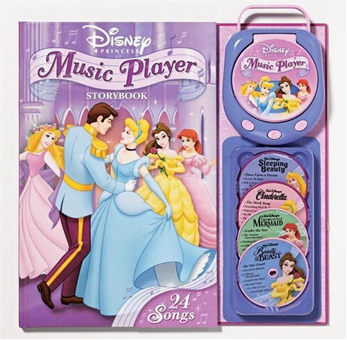 Disney Princess Music Player Storybook Ebay