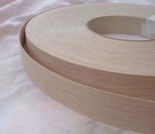 White Oak Iron on Door Edging Pre Glued Real Wood Veneer 18mm22mm 30mm 40mm 50mm