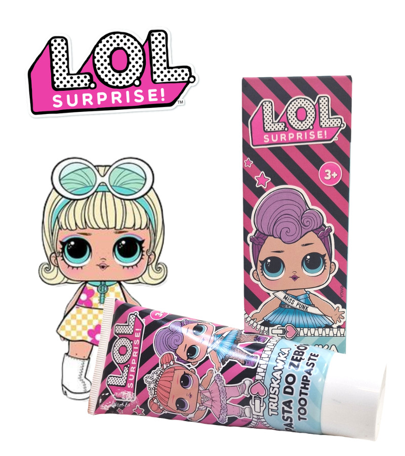 Toothpaste-strawberry-toothpaste-75ml - LOL Surprise