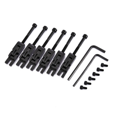 6 Sättel für Floyd Rose Gitarrensteg mit String Lock Schrauben Gitarrenteile
