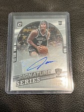 2022 Panini Donruss Optic Signature Series Auto David Duke Jr. RC # SS-DDJ Nets