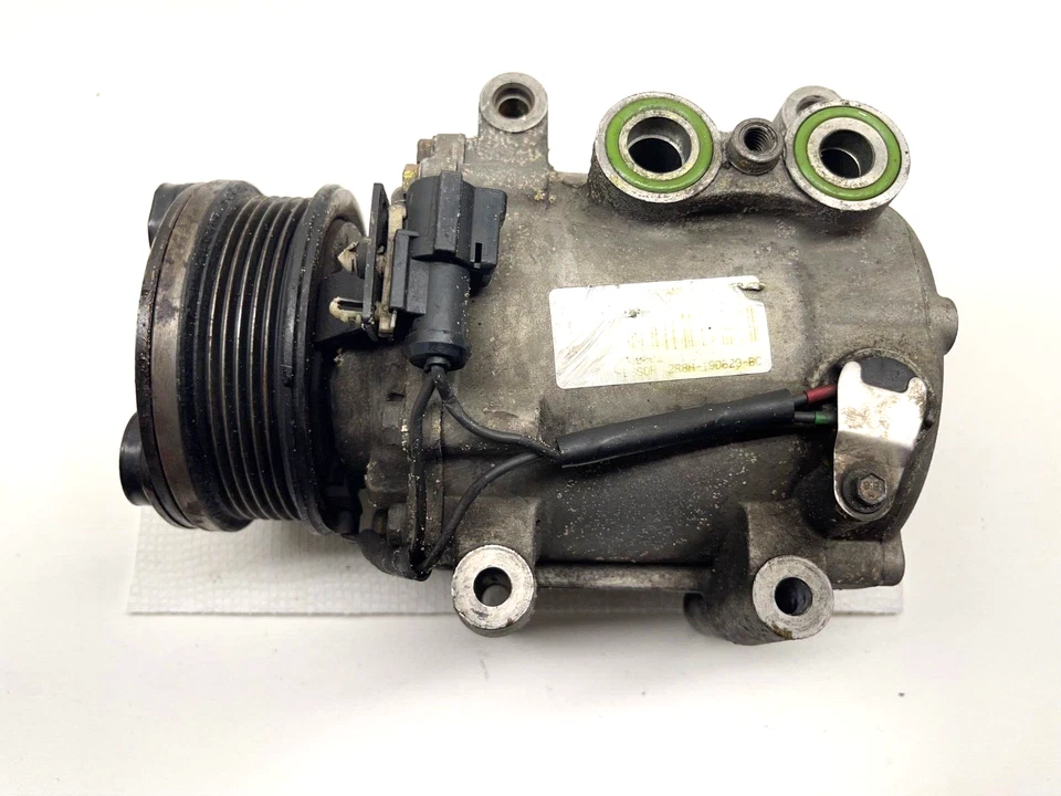 OEM A/C AC Compressor For 2003 2004 2005 2006-2008 Jaguar S-Type 2R8H-19D629-BC - Image 2 of 4