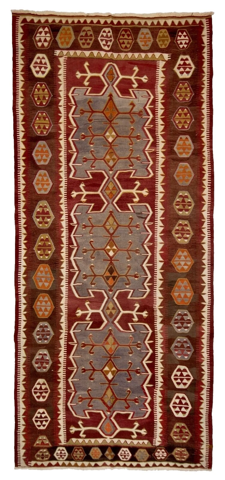 Kilim Geometric 100% Wool Antique Rugs & Carpets