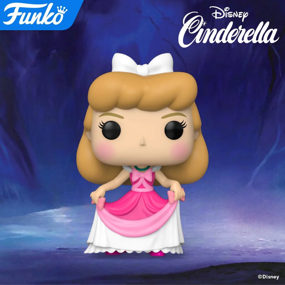 cinderella pink dress funko pop Funko POP! Disney Princesses Cinderella in Pink Dress #738
