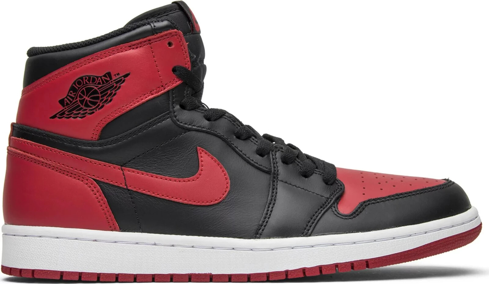 Nike Air Jordan 1 Retro High OG Bred 2013 - Black/Varsity Red-Wht UK 6.5 US 7.5