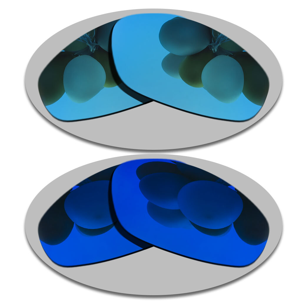Sky Blue&Deep Blue Lenses Replacement For-Oakley Whisker Polarized
