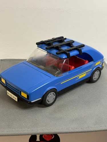 ***READ SEE PICS*** Playmobil Vintage Blue Sedan Swift Gsi
