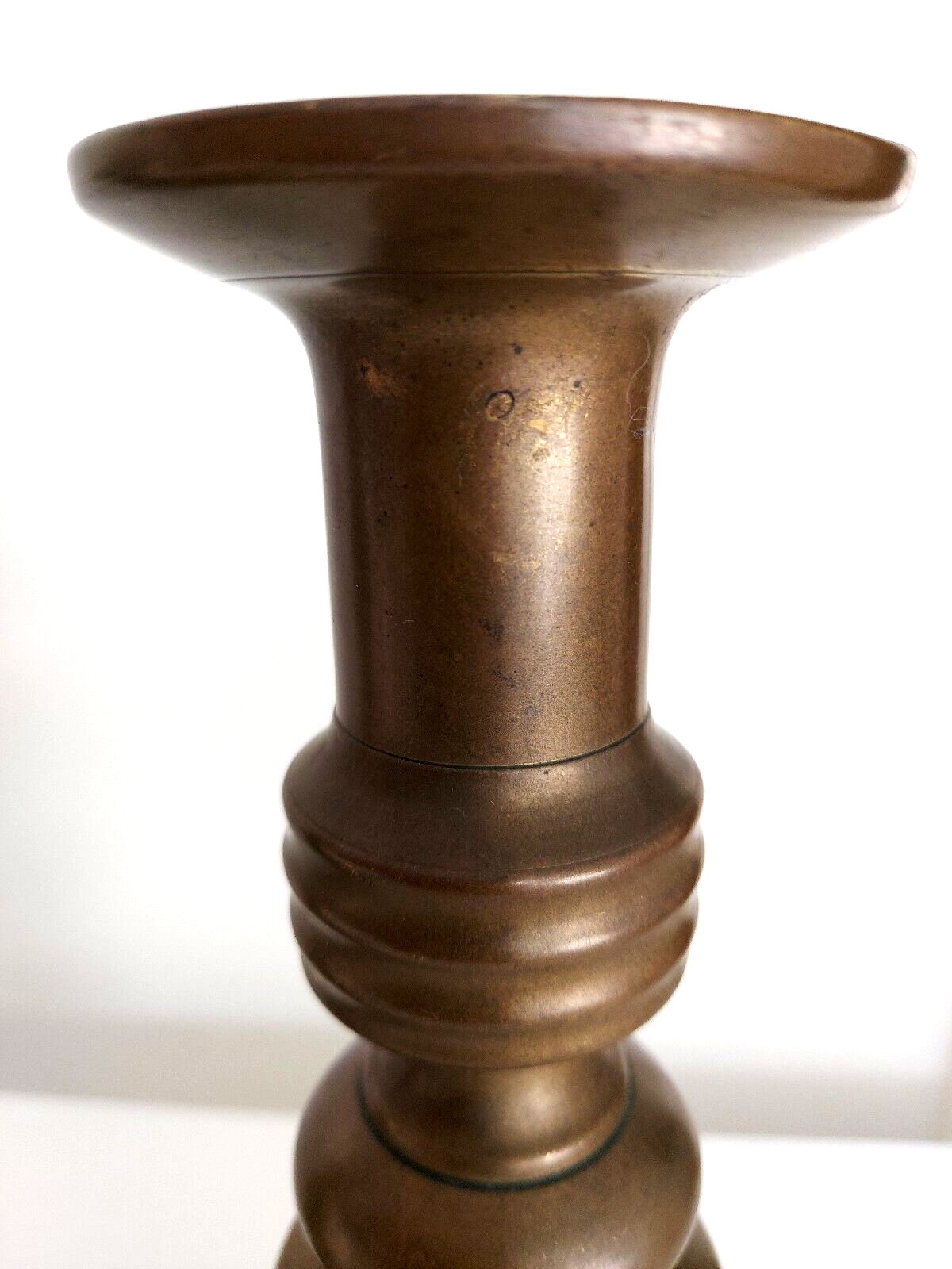 Pair Of Vintage Brass Candlesticks eBay