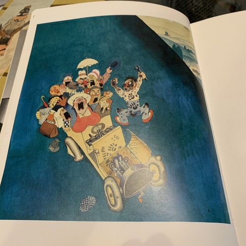 Albert Dubout / Locomobiles Paris 1st Edition 1988 Hardcover Book - Foto 6 di 7