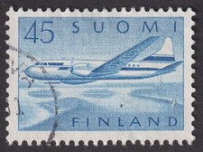 FINLAND  1959 Airmail. Good Used   (p303)