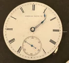 Antique 1877 Waltham Model 1857 Pocket Watch Movement Parts/Repair 18s 15j WW Co