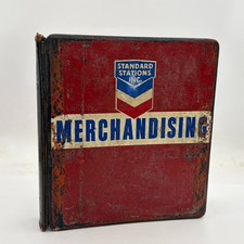VTG STANDARD OIL GAS STATION SERVICE STATION Owner Merchandising Binder Rare