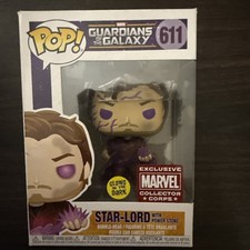 Funko Pop! Vinyl: Marvel - Star-Lord with Power Stone (Glows in the Dark) -...