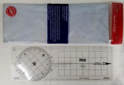 Weems & Plath #255 Weems Winkelmesser 15'' - starke Gebrauchsspuren, aber intakt und funktioniert