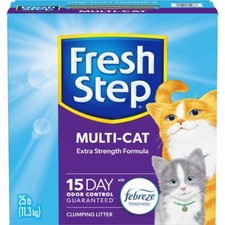 Fresh Step Multi-Cat Clumping Litter with Febreze