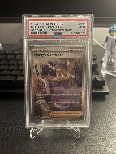 Morty's Conviction graded PSA 9 for sale on eBay