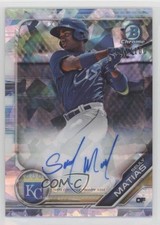 2019 Bowman Chrome Prospect Atomic Refractor /100 Seuly Matias #CPA-SM Auto q2c