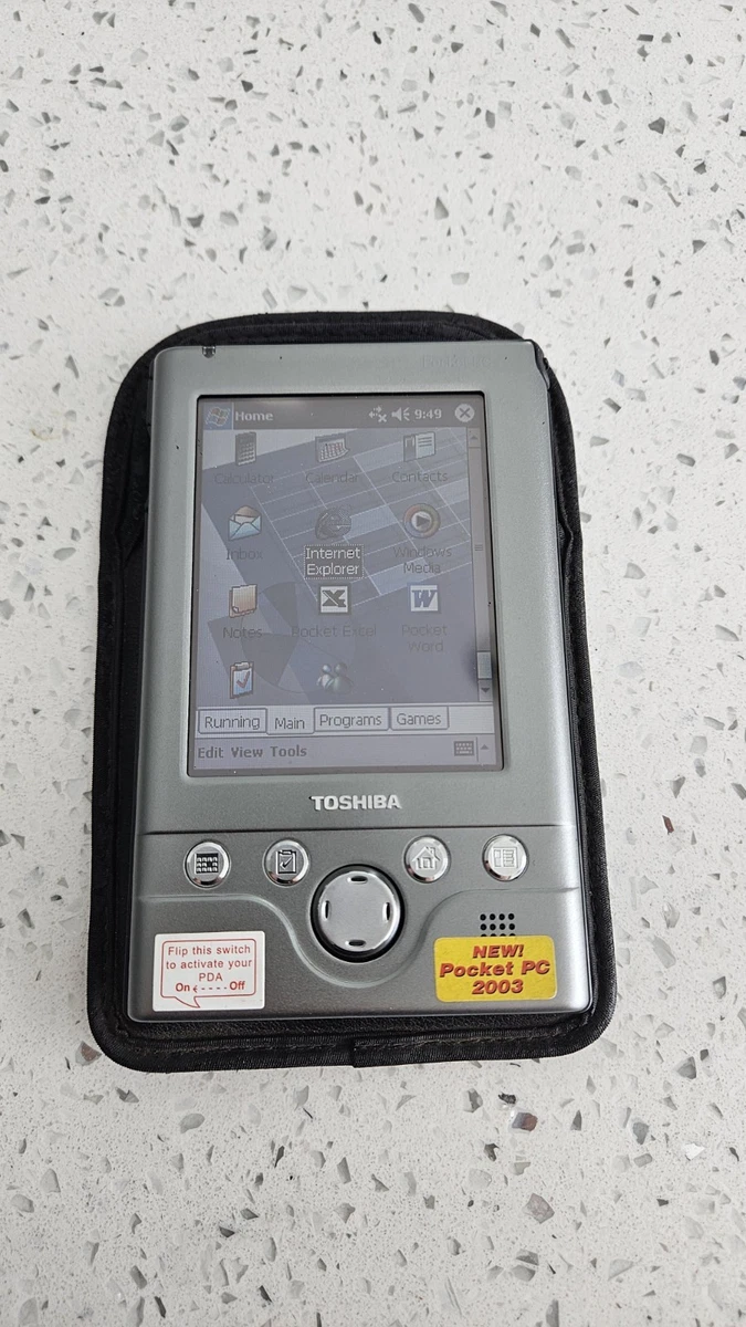 Toshiba Pocket PC E400 PXA261 300 MHz PDA As Is Untested