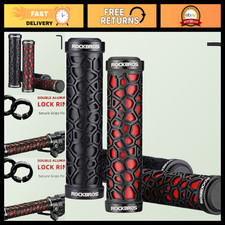 ROCKBROS Bike Handlebar Grips Double Lock-on Bike Grips Non-Slip Bicycle