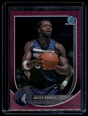 JULIUS RANDLE 2025-26 Bowman Basketball Timberwolves #BCV-183