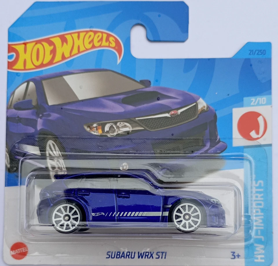 Hot Wheels Job lot. Subaru WRX STI. New Model Cars. 3 Car Lot BNIP - Image 3 of 4