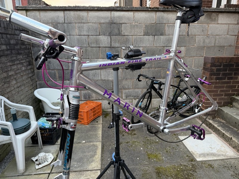 Marin Indian Fire Trail 19" Aluminium Bike Frame Retro MTB 26"