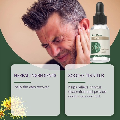 Gotas para el cuidado del oído 30 ml-Kreain Nature fórmula suave - Aliviar el tinnitus - Imagen 10 de 12