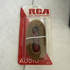 RCA 18 AWG Speaker wire 50ft High Quality High Fidelity Speaker Wire 80151