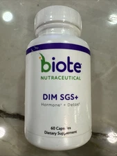 Biote Nutraceuticals DIM SGS + Hormone + Detox Support Supplement 60 Capsules