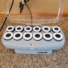 BaByliss Pro Hot Hair Rollers 20 Flocked Curlers w/ Clips BABCHV21
