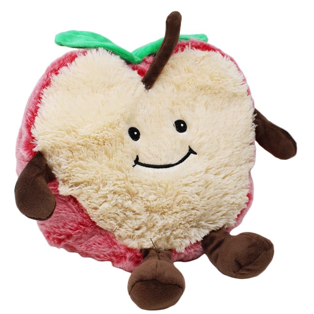 Microwavable Heatable Soft Toy Hot Cold Heat Pack Lavender Scent Plush Apple