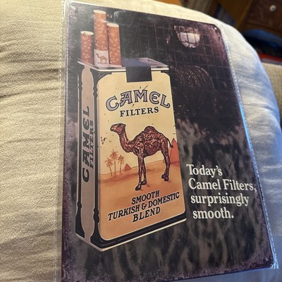 Camel Filters Smooth Turkish & Domestic Blend  Surprisingly Smooth  7.9 x11.8 