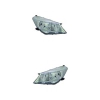 Halogen Scheinwerfer Set Links & Rechts Hauptscheinwerfer FüR Toyota Yaris