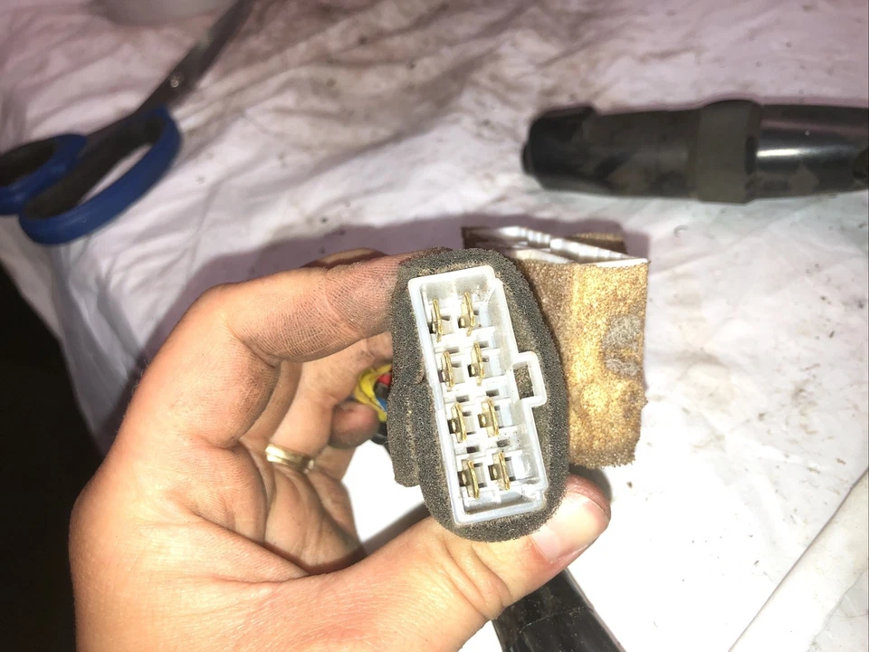 1990-1993 Eagle Talon columna de dirección brazo interruptor control faro limpiaparabrisas U3 Foto 4 de 4