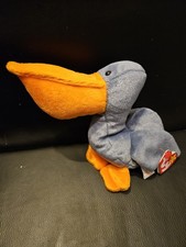 Beanie Baby Scoop Pelican Indonesia TY Vintage collectables 90s retro teddy 