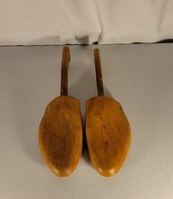 Vintage Pair Florsheim Full Cedar Wood Shoe Tree Keepers Womens Size 4