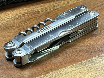 Multitool Pliers Corkscrew Bit Set Knife Tools All Weather Nylon Sheath