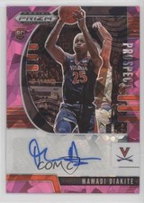 2020 Panini Prizm Draft Picks Prospect Pink Ice Mamadi Diakite #PA-MD Auto 6h5