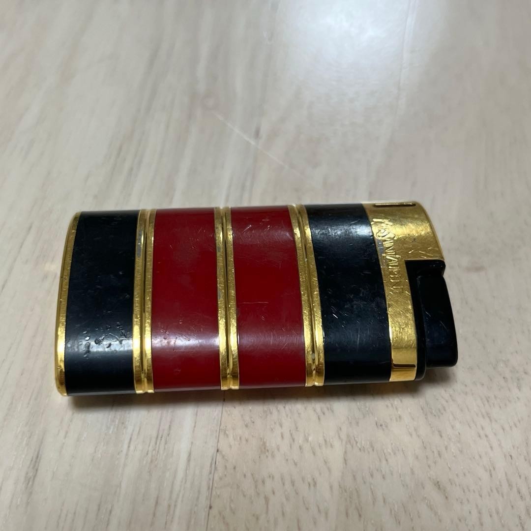 Yves Saint Laurent Gas Lighter Retro Collectible Used thumbnail 4