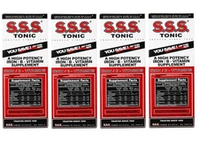 S.S.S. Tonic Liquid a High Potency Iron/ B-Vitamin Supplement 20 Fl Oz Pack of 4