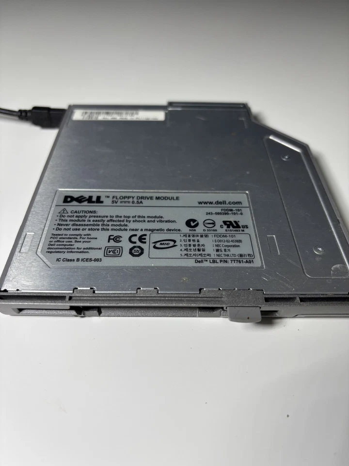DELL USB Floppy Drive -  FDDM-101