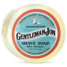 Sandalwood Shaving Soap for Men - Creates the Perfect Lather - Ideal for Smoo...