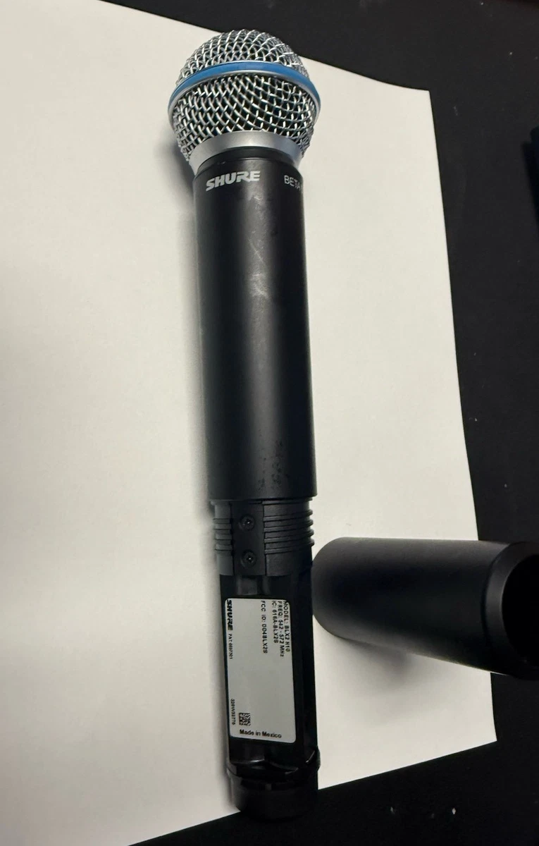 Shure Beta 58a Wireless Microphone for sale | eBay