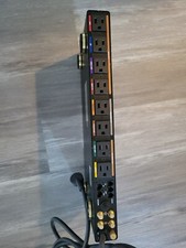 Monster Power HTS 1600 8-Outlet Home Theater Reference Surge Protector Center