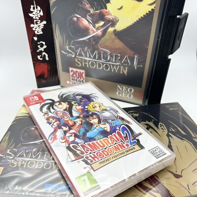 Nintendo Switch Samurai Shodown Collectors Gold Limited Edition 0185/2500 SEALED