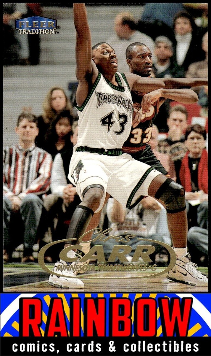 1998 Fleer Tradition #43 Chris Carr Minnesota Timberwolves | eBay