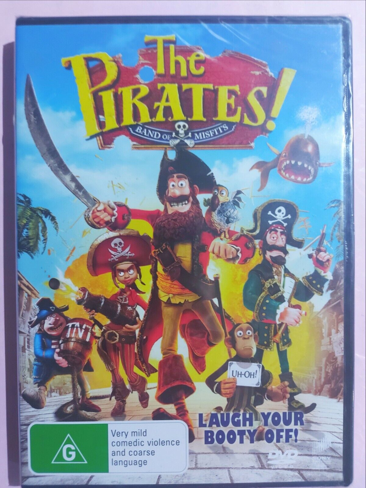  The Pirates! Band of Misfits (Two-Disc Blu-ray/DVD Combo) :  Peter Lord: Movies & TV