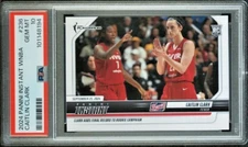 PSA 10 Caitlin Clark 2024 Panini Instant WNBA #236 - Rookie Playoff Record