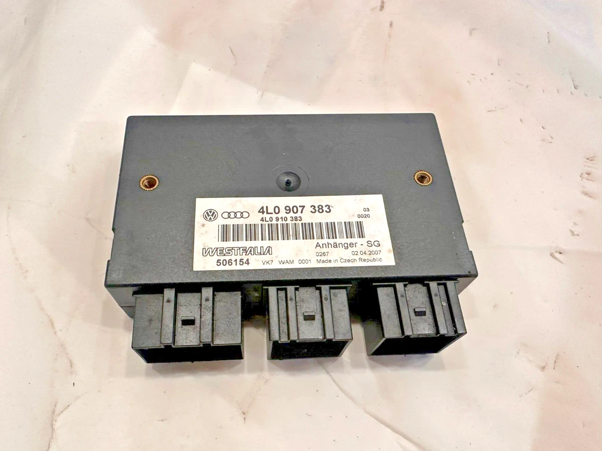 2005 2012 Audi Q7 Tow Bar Trailer Control Module 4L0907383 OEM eBay